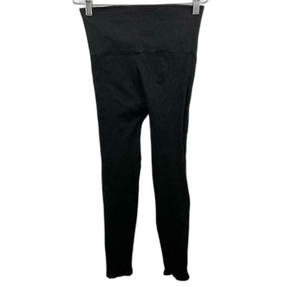 SPANX Black Look-At-Me Leggings Size Large - Picture 4 of 14